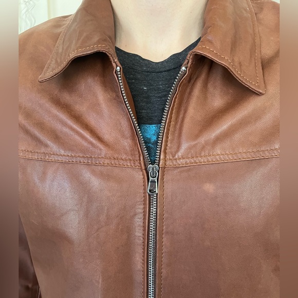 Genuine Lamm Leather Jacket - Picture 4 of 6